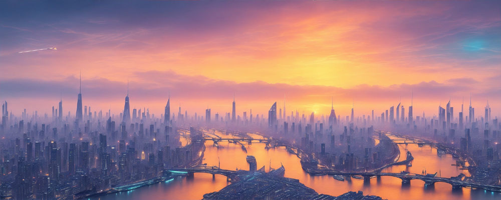 36 Futuristic Cities 3D model_34