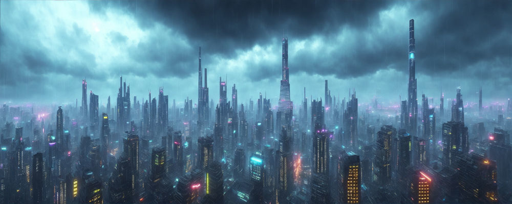 36 Futuristic Cities 3D model_18