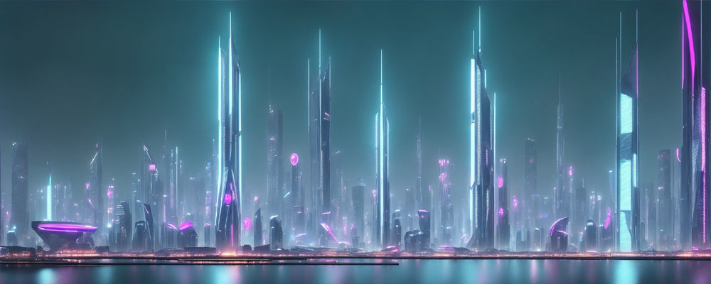 36 Futuristic Cities 3D model_15