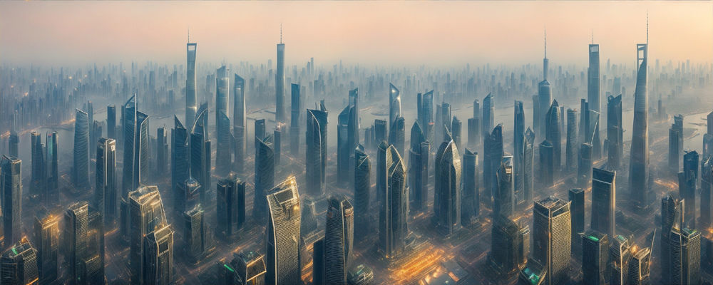 36 Futuristic Cities 3D model_22