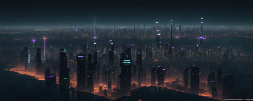 36 Futuristic Cities 3D model_3