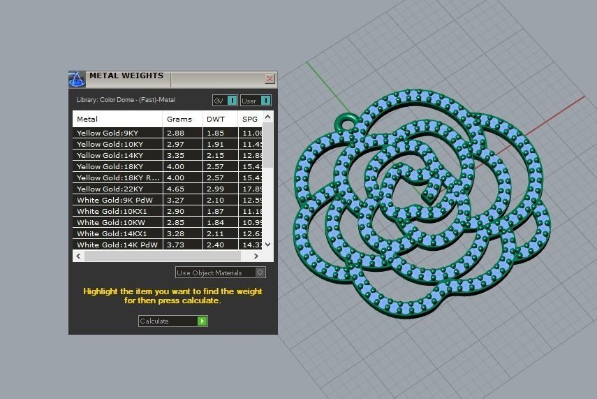 pendant 3D print model_5