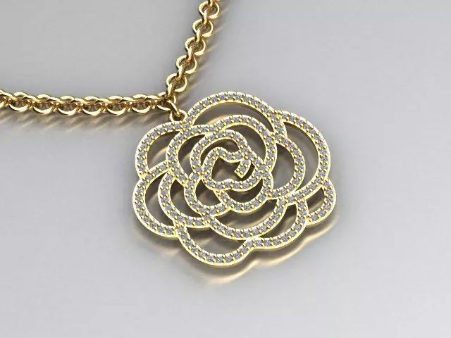 pendant 3D print model_0