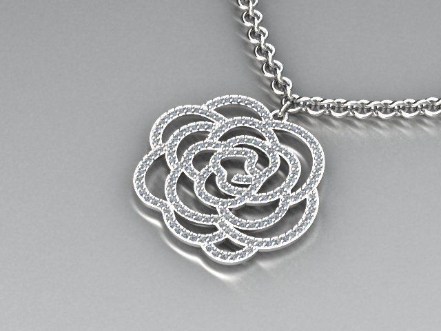 pendant 3D print model_2