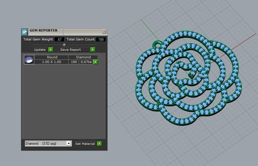 pendant 3D print model_4