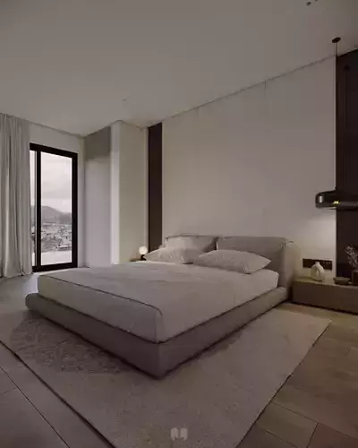 Soft Bedroom by Dogu Erkal