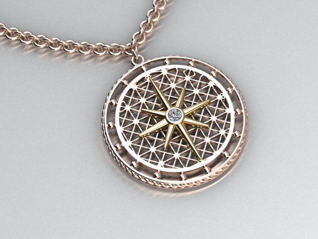 pendant 3D print model_2