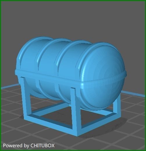 Life raft 3D print model_6