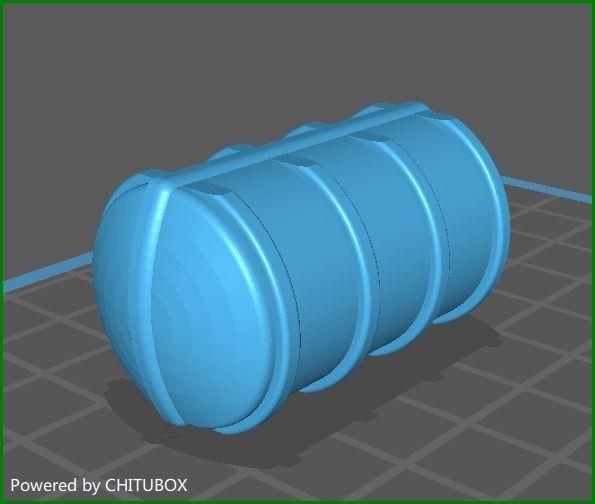 Life raft 3D print model_1