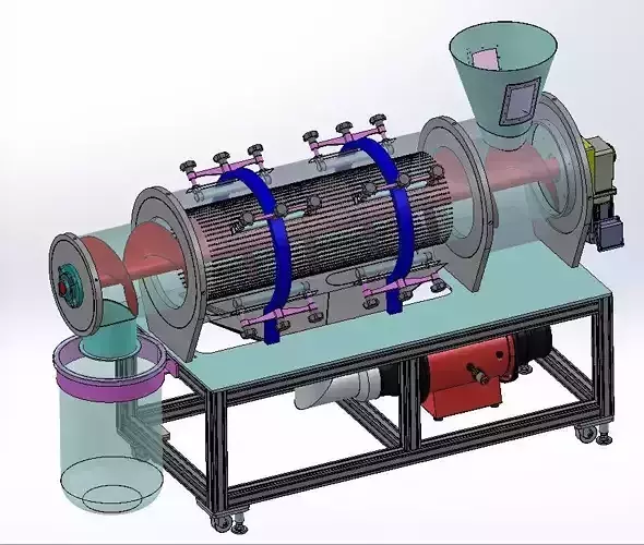 Anti static ionizing air blower