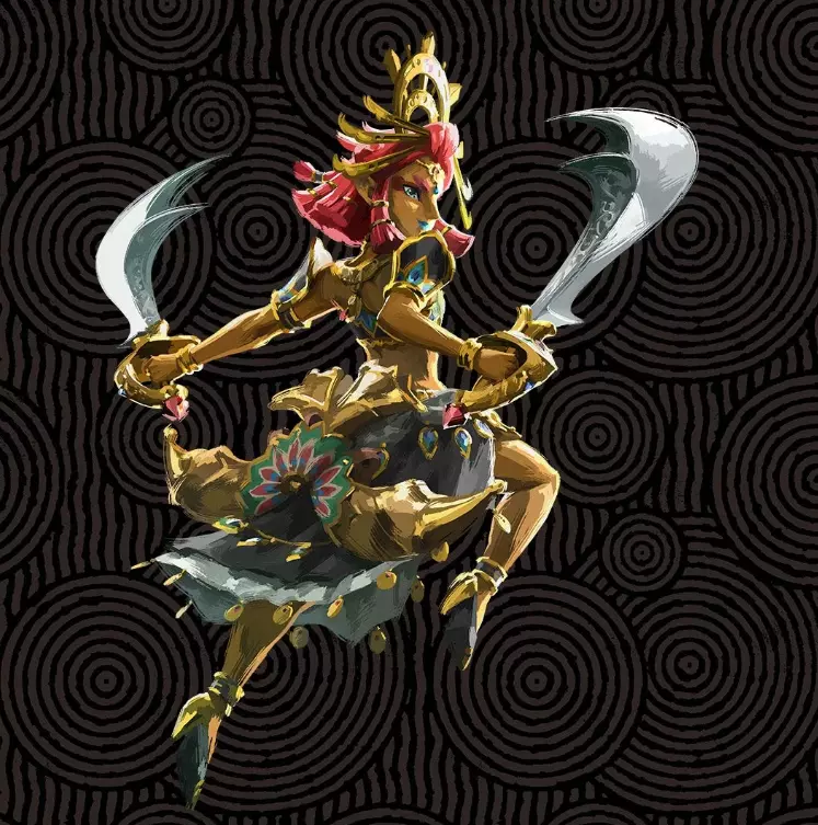 Riju Zelda Tears of the kingdom 3D print model_0