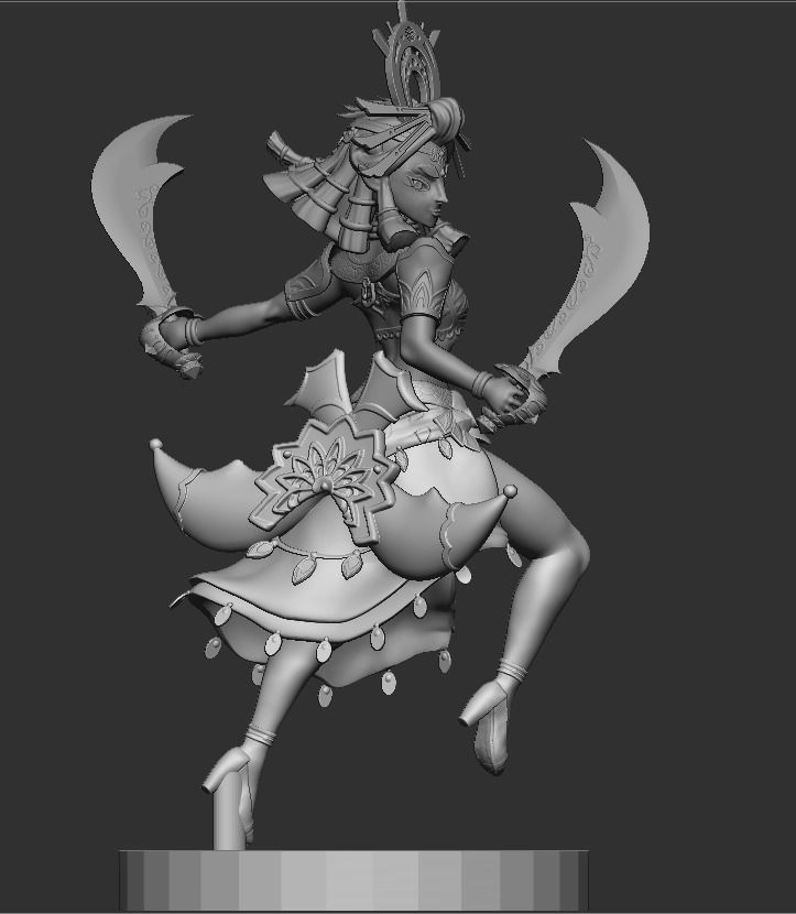 Riju Zelda Tears of the kingdom 3D print model_1