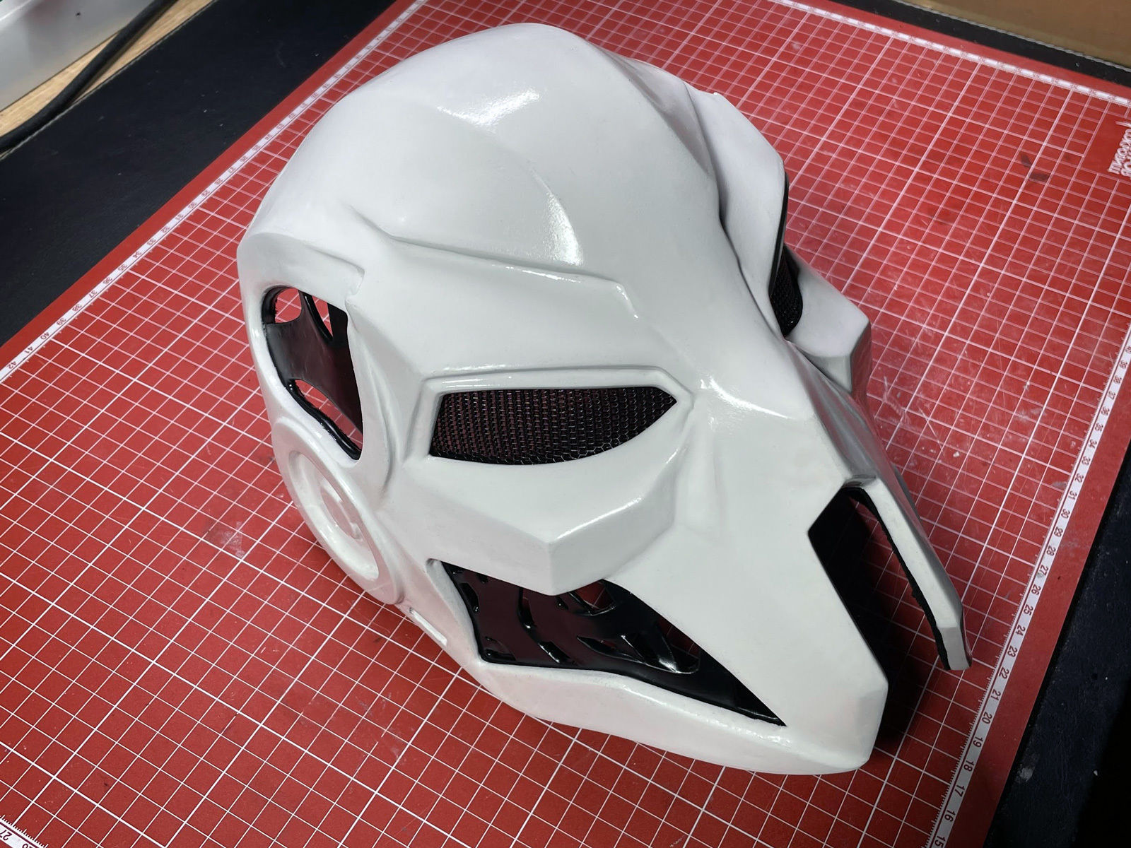 Sci-fi Cyberpunk Cosplay Mask 3D print model_13