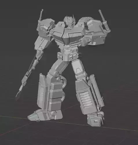 Optimus Prime FOC 1 3D print model