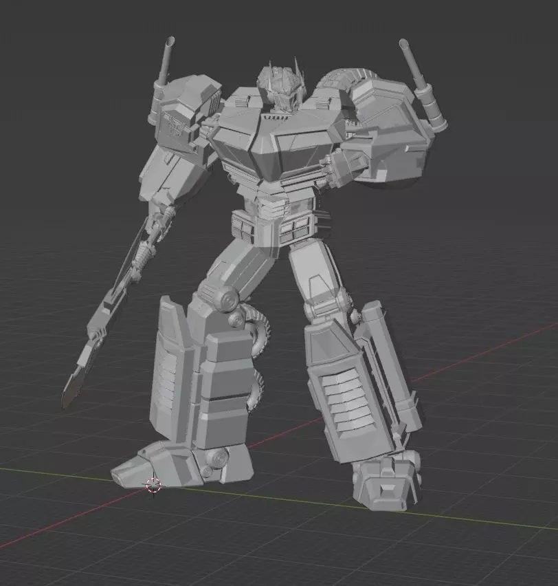 Optimus Prime FOC 1 3D print model_0