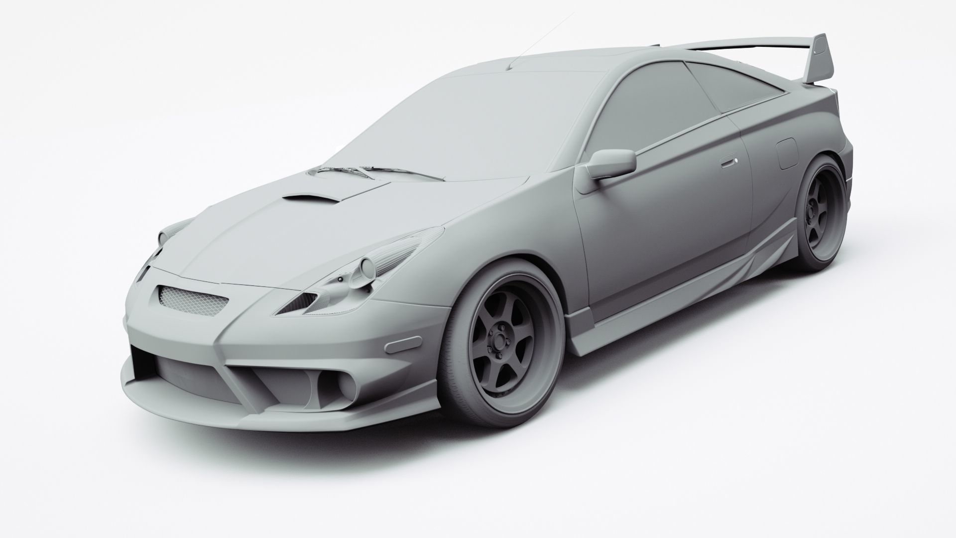 TOYOTA CELICA 3D model | CGTrader
