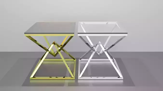 Designer coffee tables Pyramid 3D model