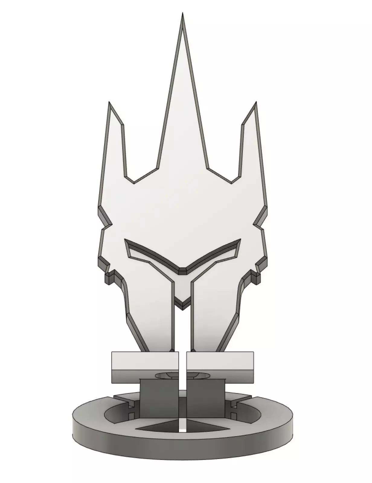 Overwatch Phone Holder - Reinhardt version 3D print model_0