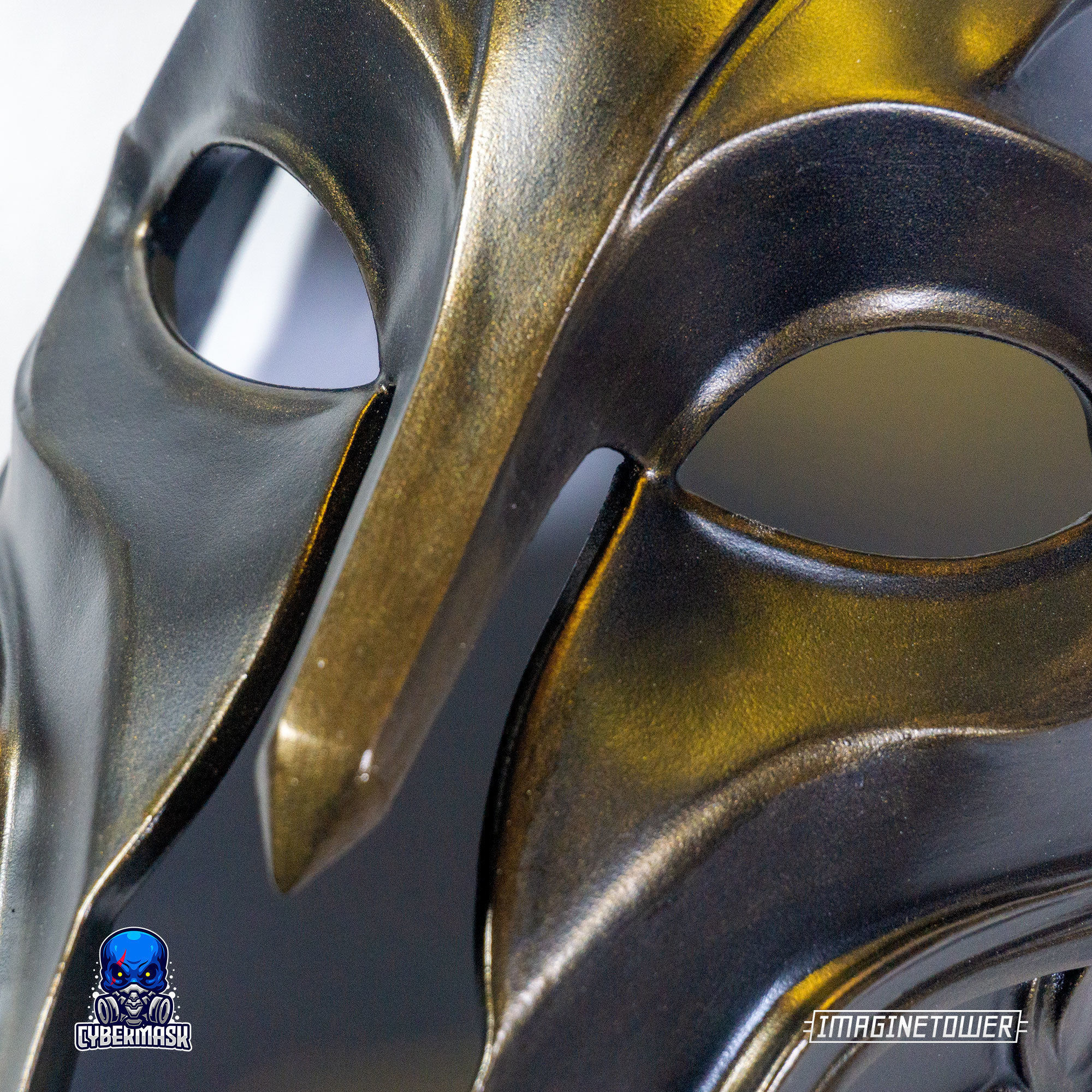 Gladiator Cat Cosplay Mask 3D print model_10