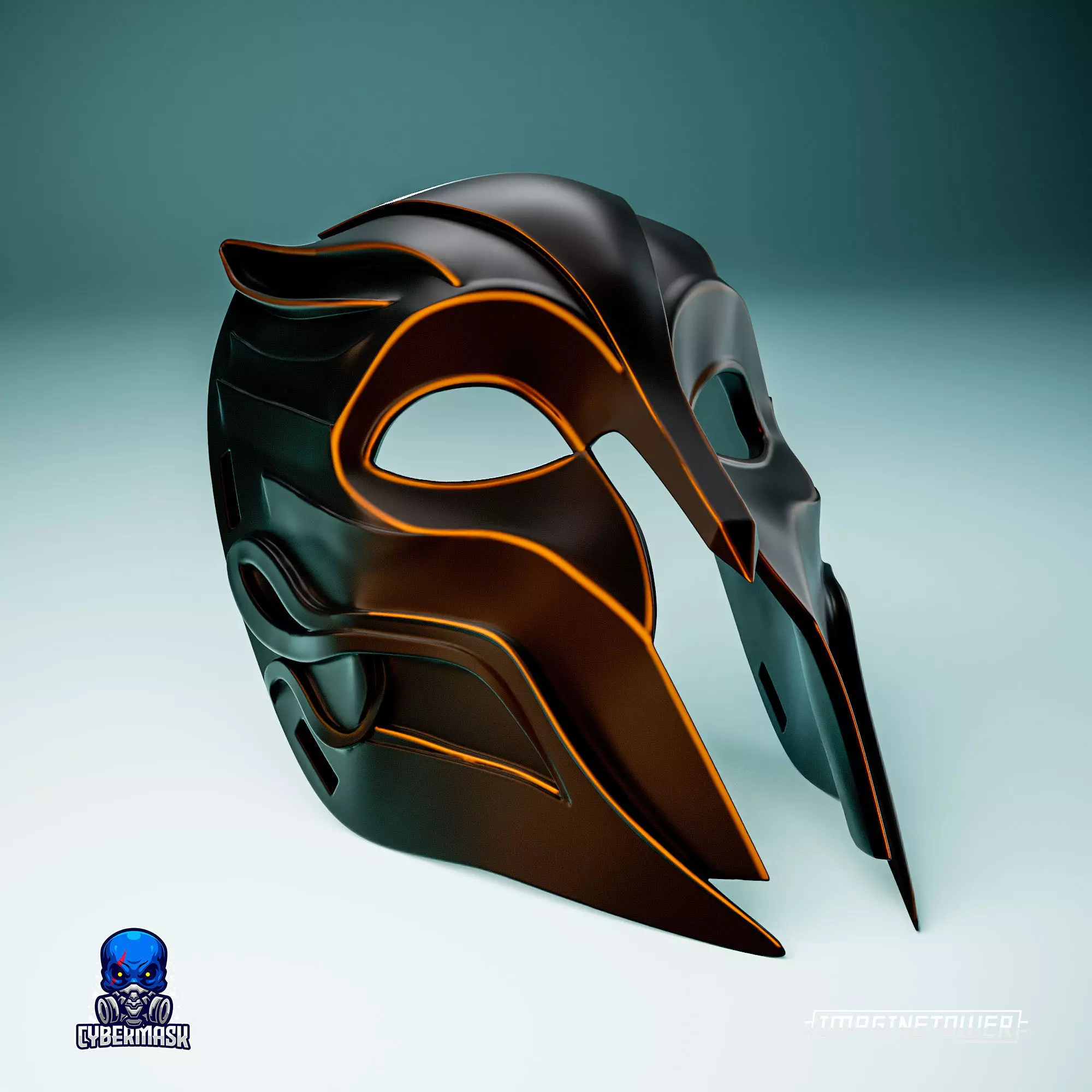 Gladiator Cat Cosplay Mask 3D print model_0