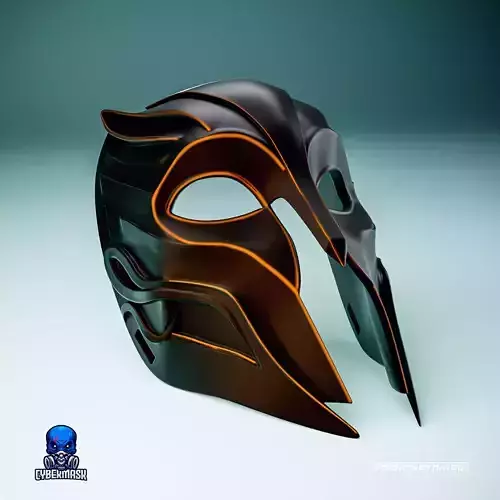 Gladiator Cat Cosplay Mask 3D print model