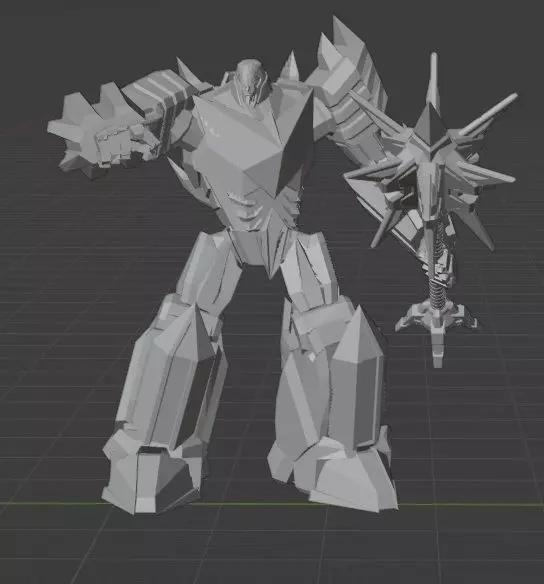 Megatron FOC 3 3D print model