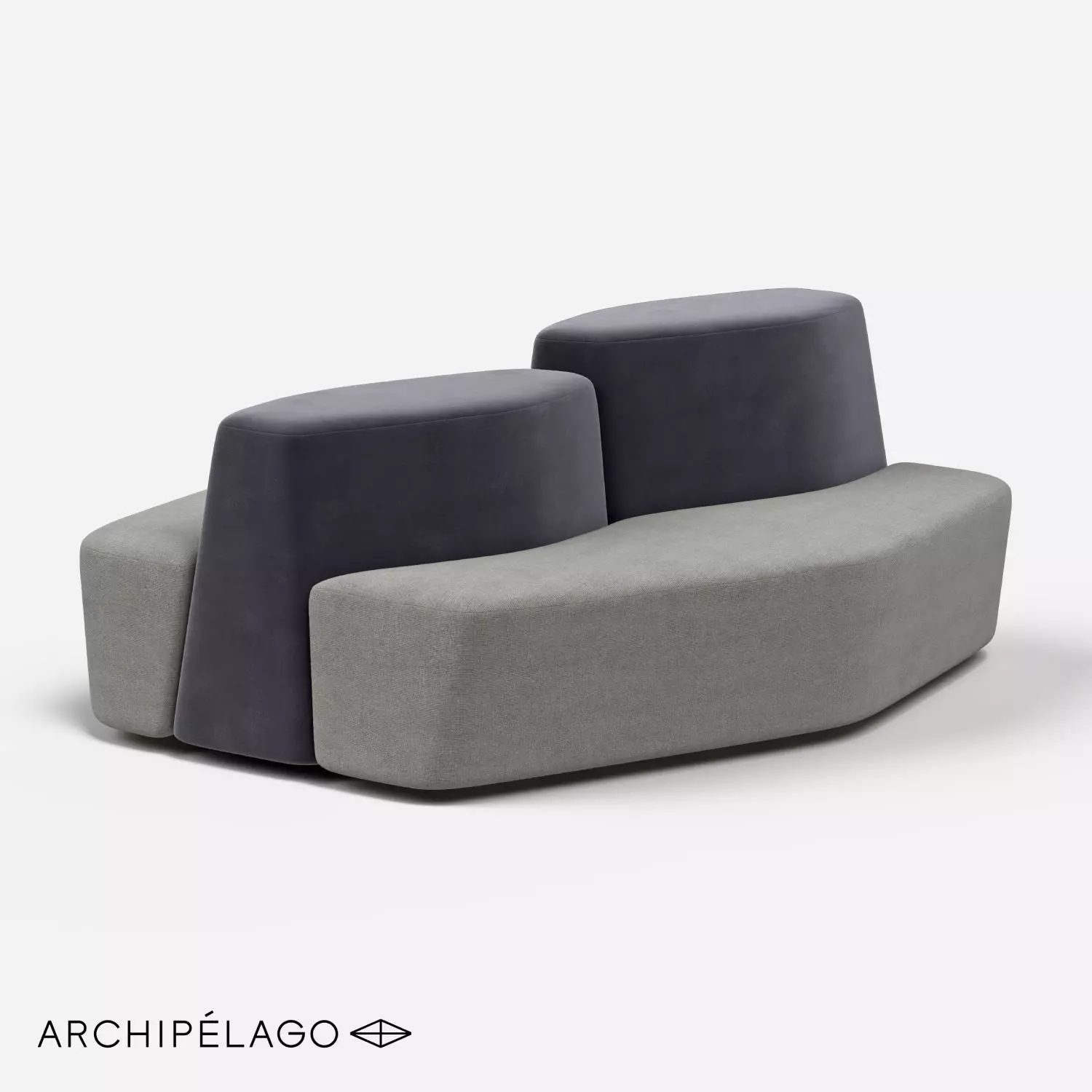 Sofa BELFAST DOUBLE Archipelago 3D model_0