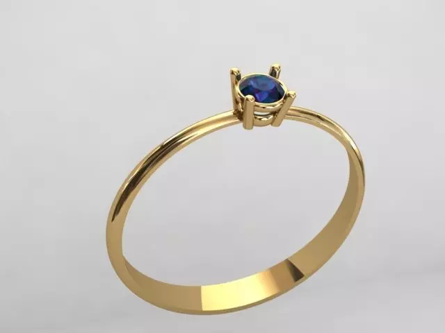 simple ring 3D print model