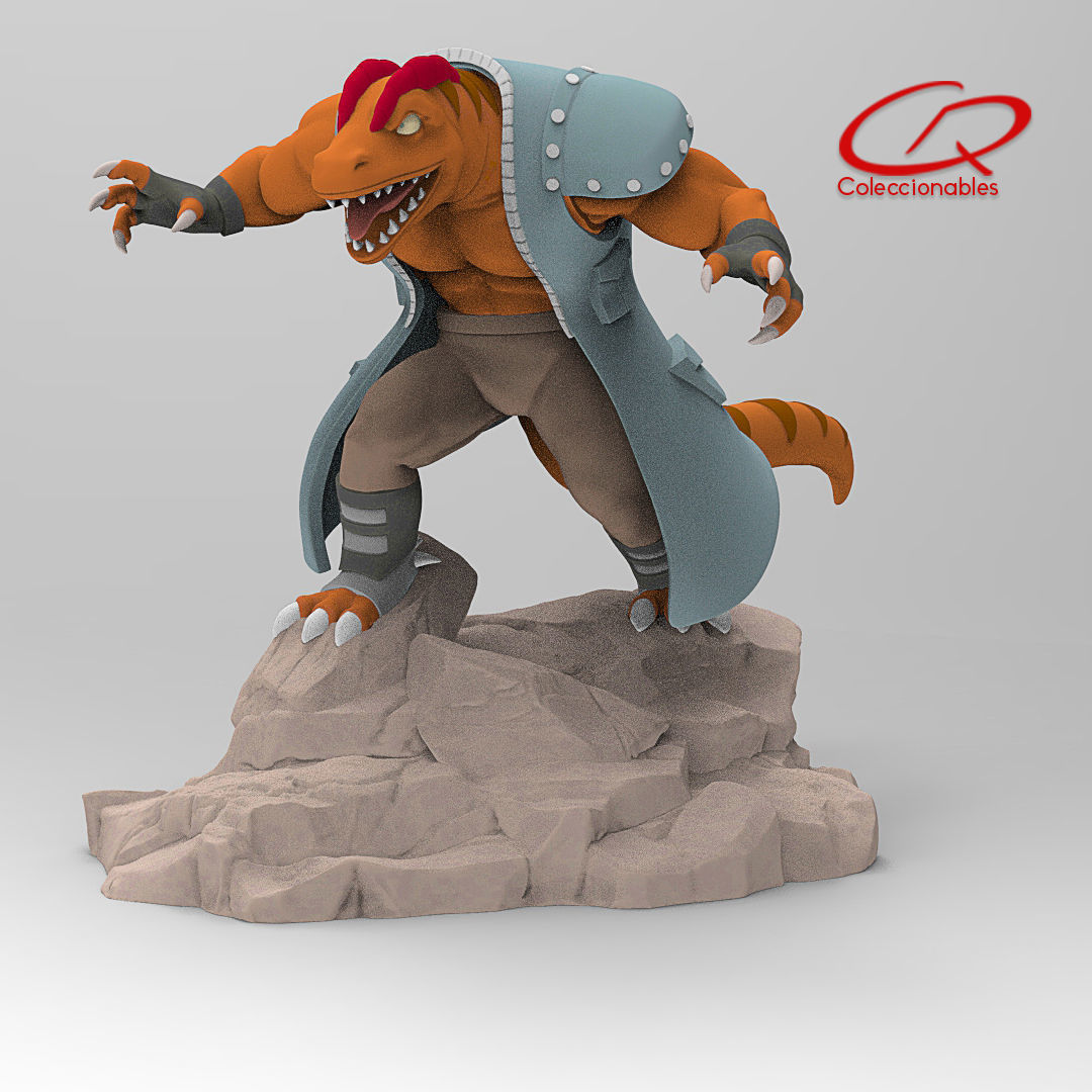 Ridge - Extreme Dinosaurs 3D print model_14