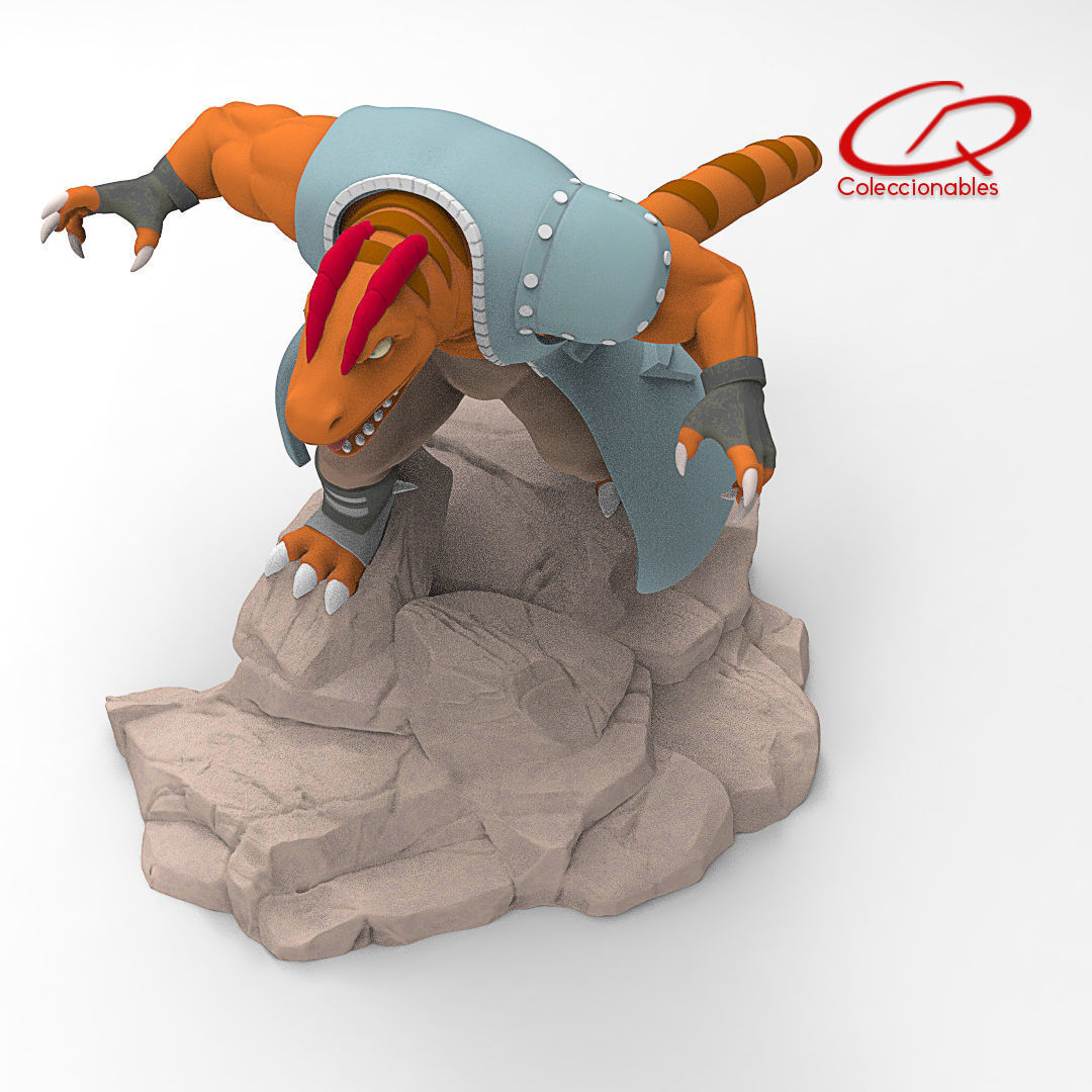 Ridge - Extreme Dinosaurs 3D print model_15