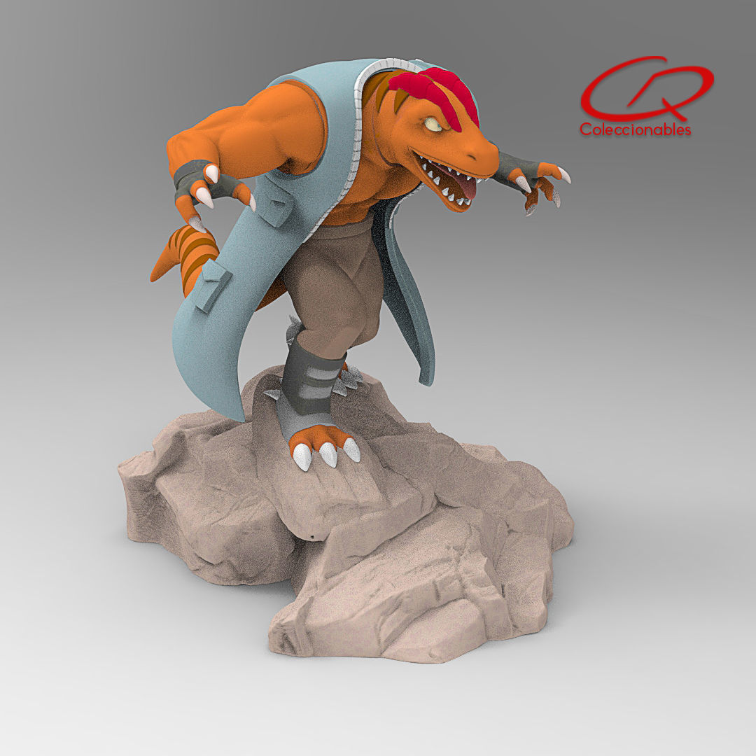 Ridge - Extreme Dinosaurs 3D print model_13