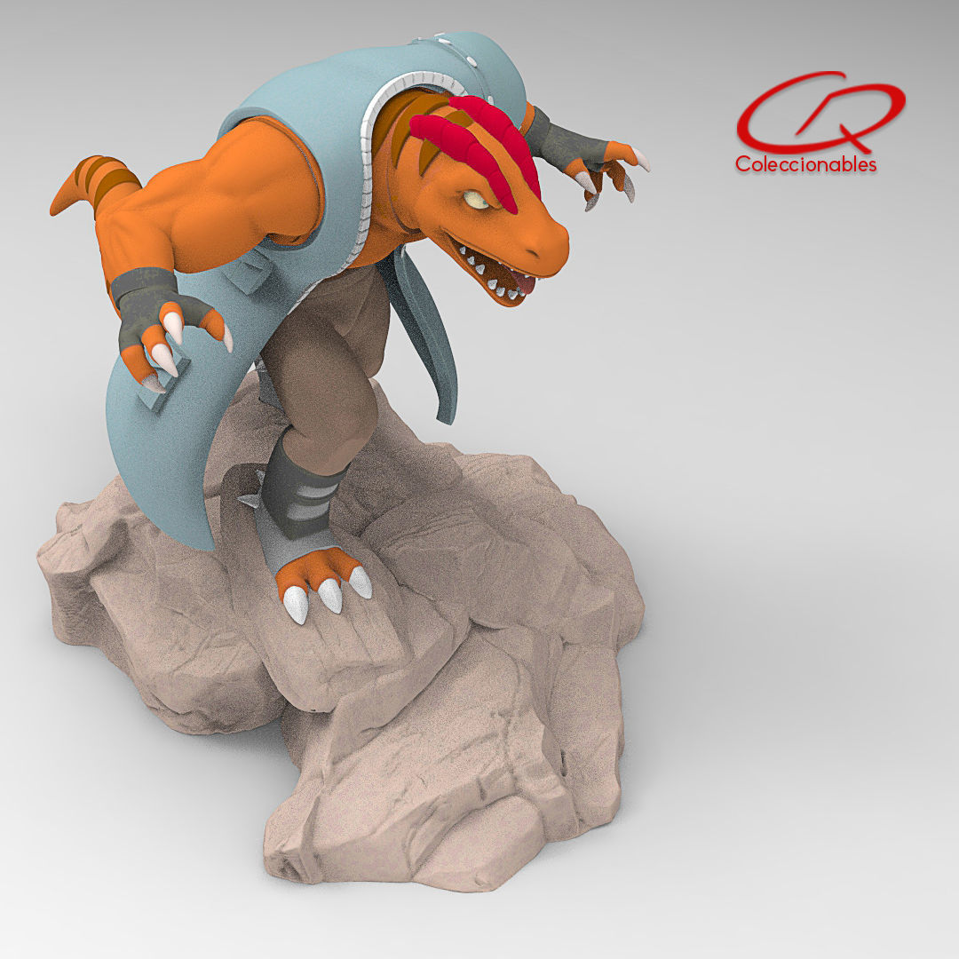 Ridge - Extreme Dinosaurs 3D print model_12