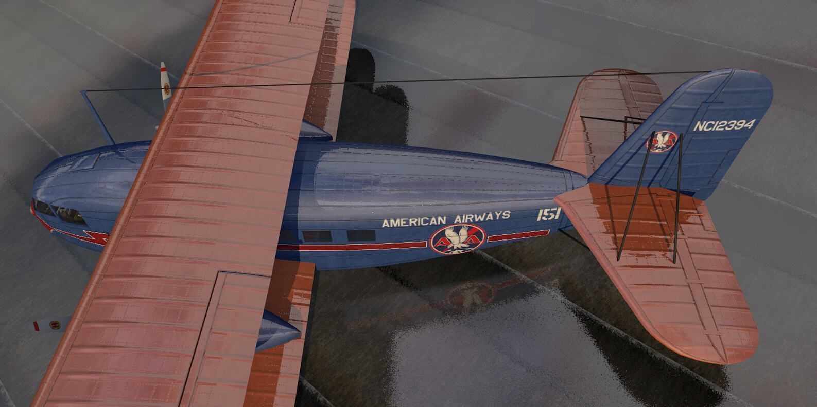 Curtiss T-32 Condor II 3D model_3