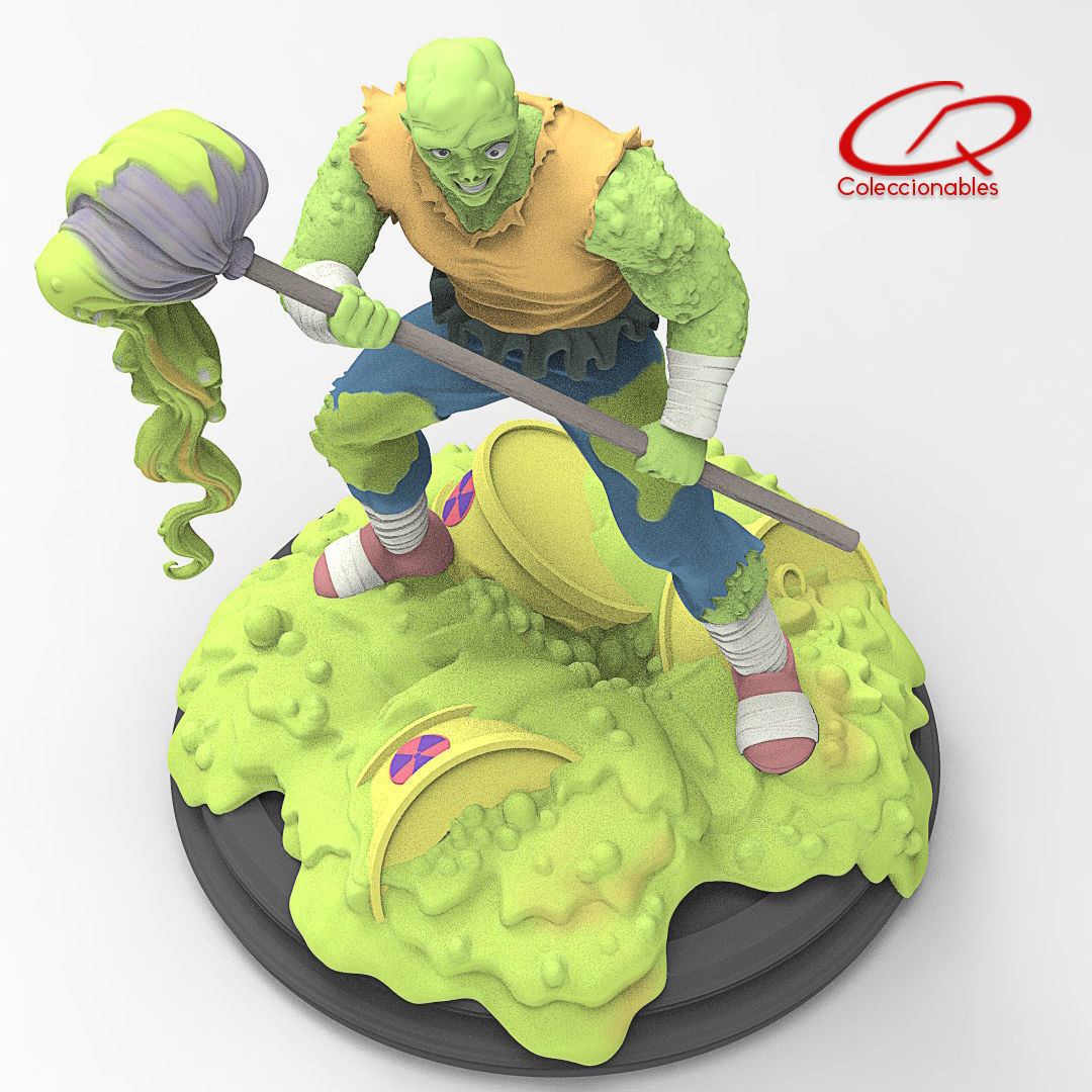 Toxic Crusaders - Toxie full figure 3D print model_5