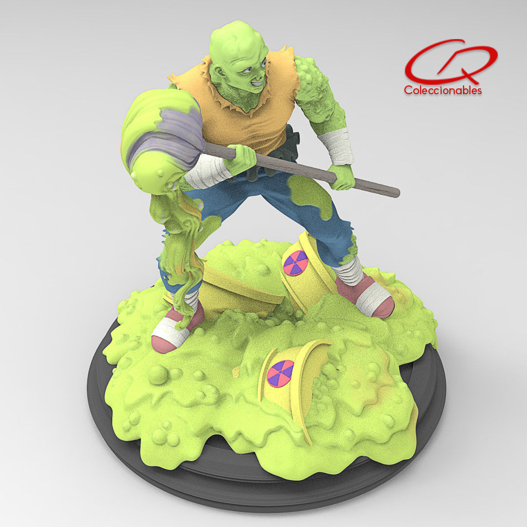 Toxic Crusaders - Toxie full figure 3D print model_7