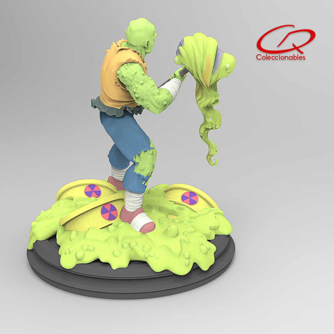 Toxic Crusaders - Toxie full figure 3D print model_10