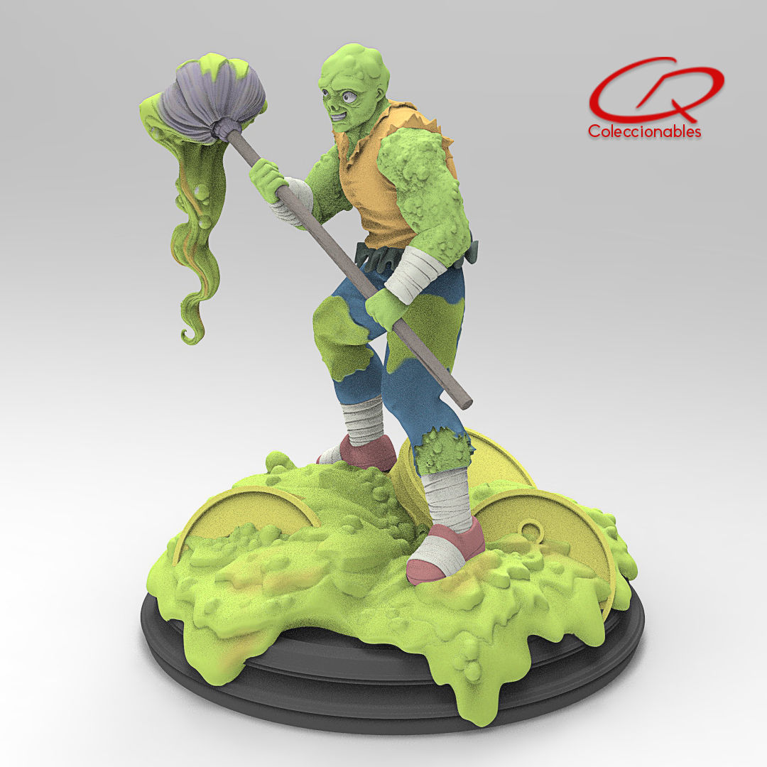 Toxic Crusaders - Toxie full figure 3D print model_8