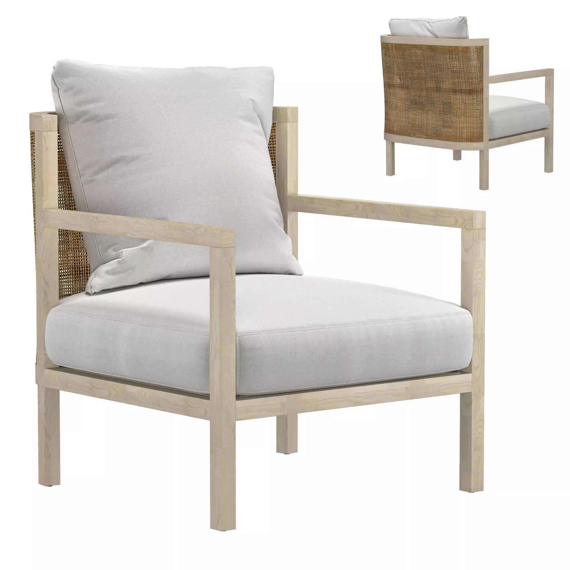 Alfie Occasional Chair 3D model