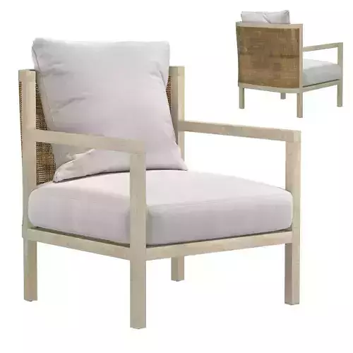 Alfie Occasional Chair 3D model