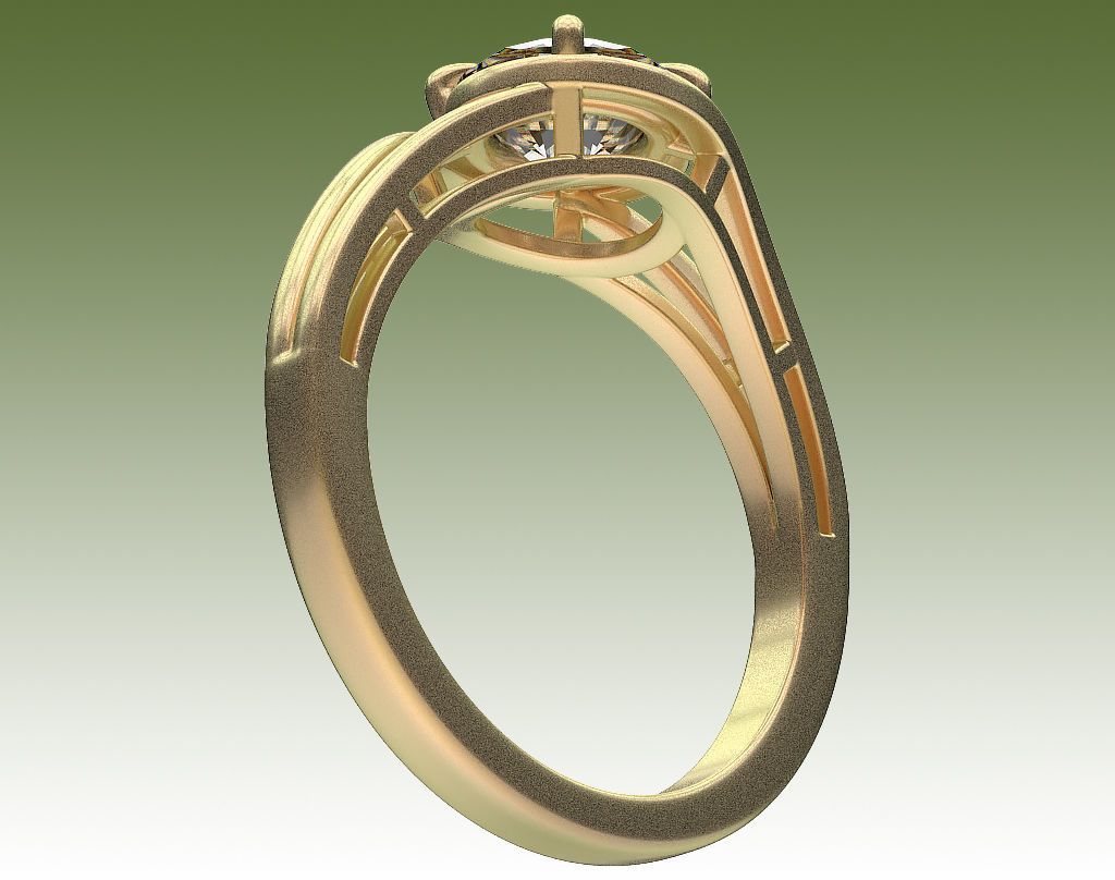 Ring Whirl 3D print model_5