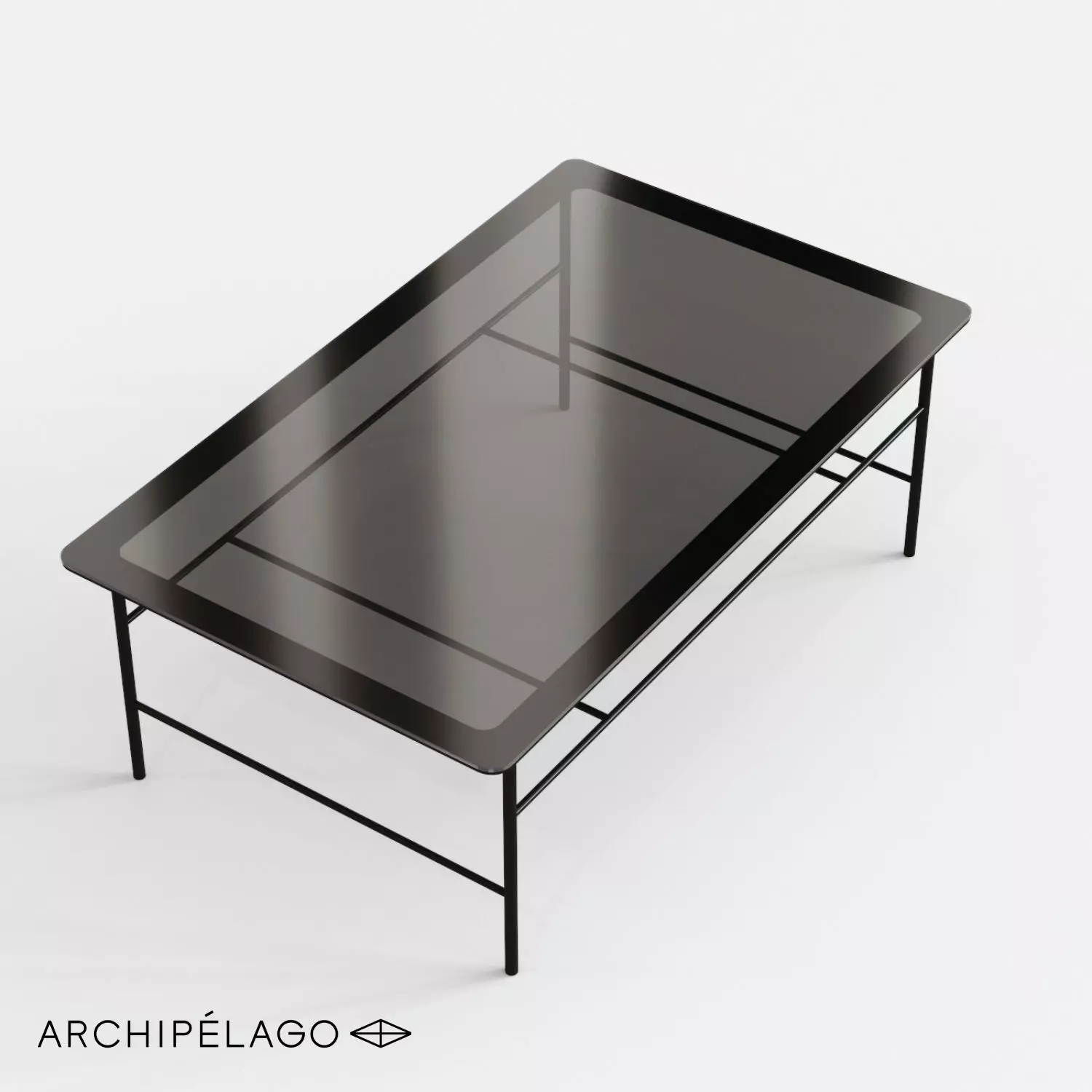 Coffee tables HAMBURG Archipelago 3D model