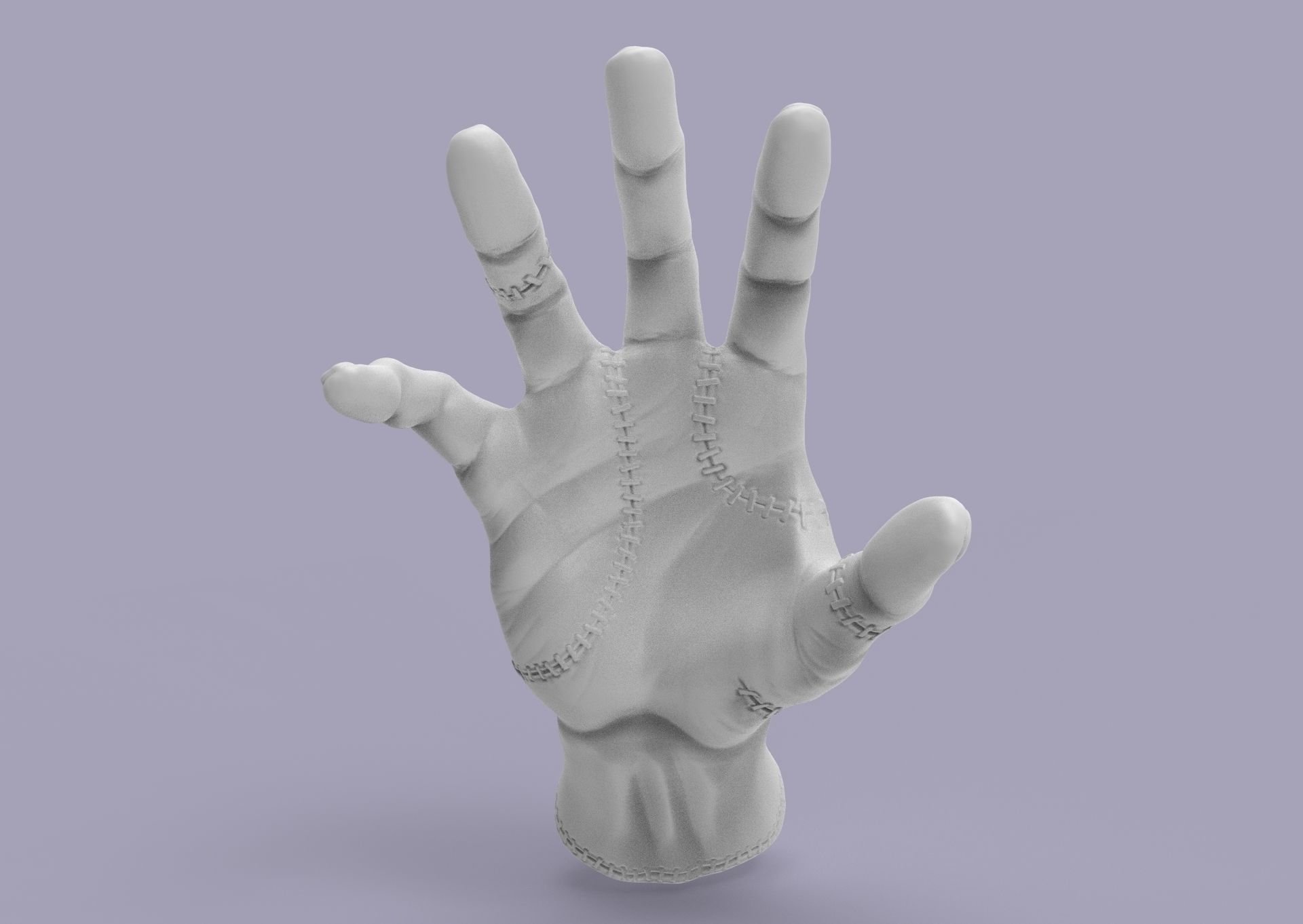 Thing Addams 3D print model_27