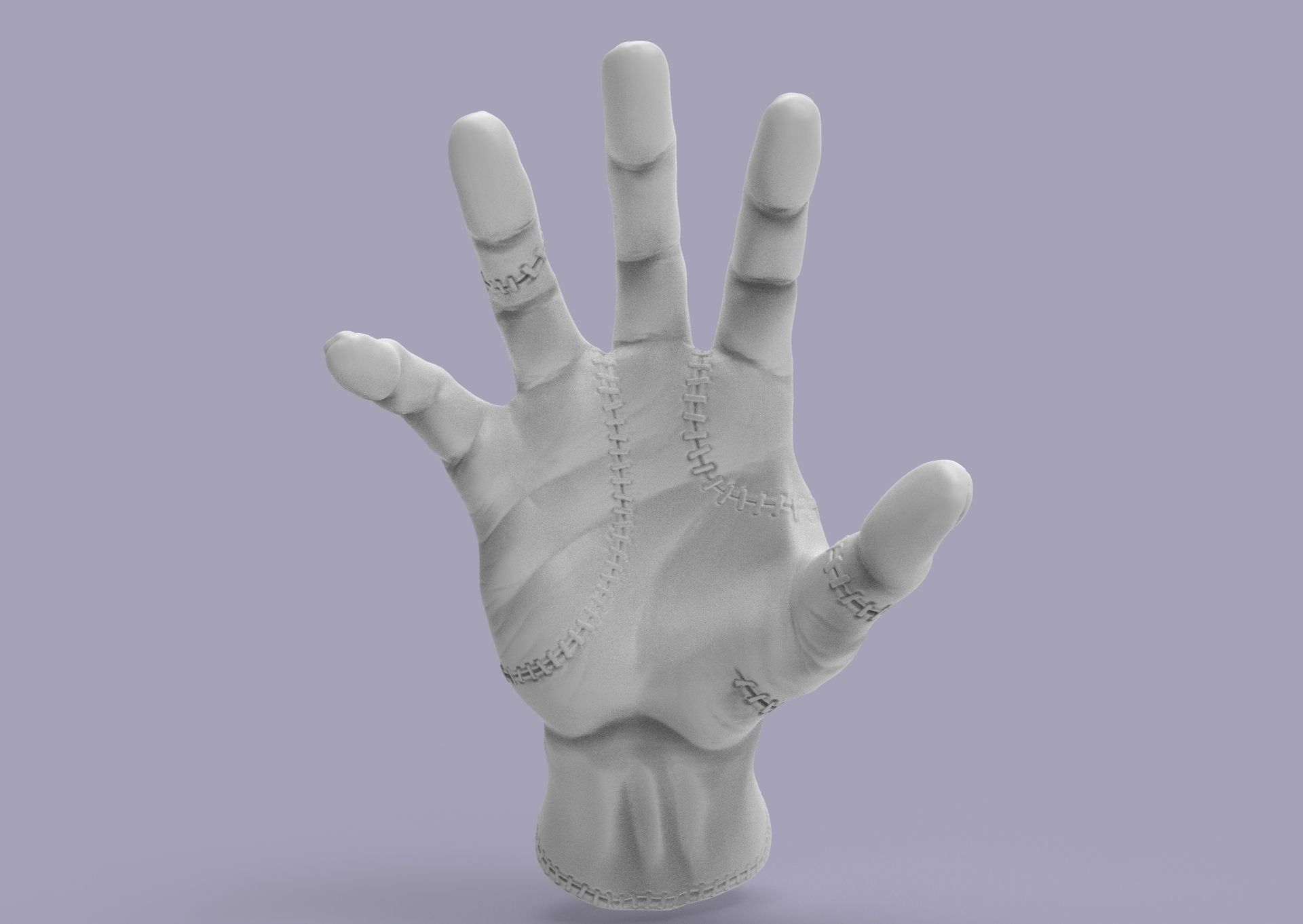 Thing Addams 3D print model_25