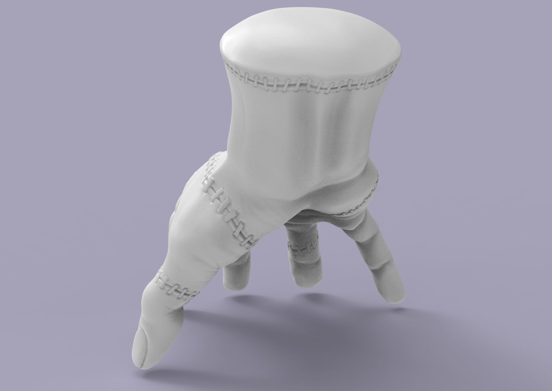 Thing Addams 3D print model_11