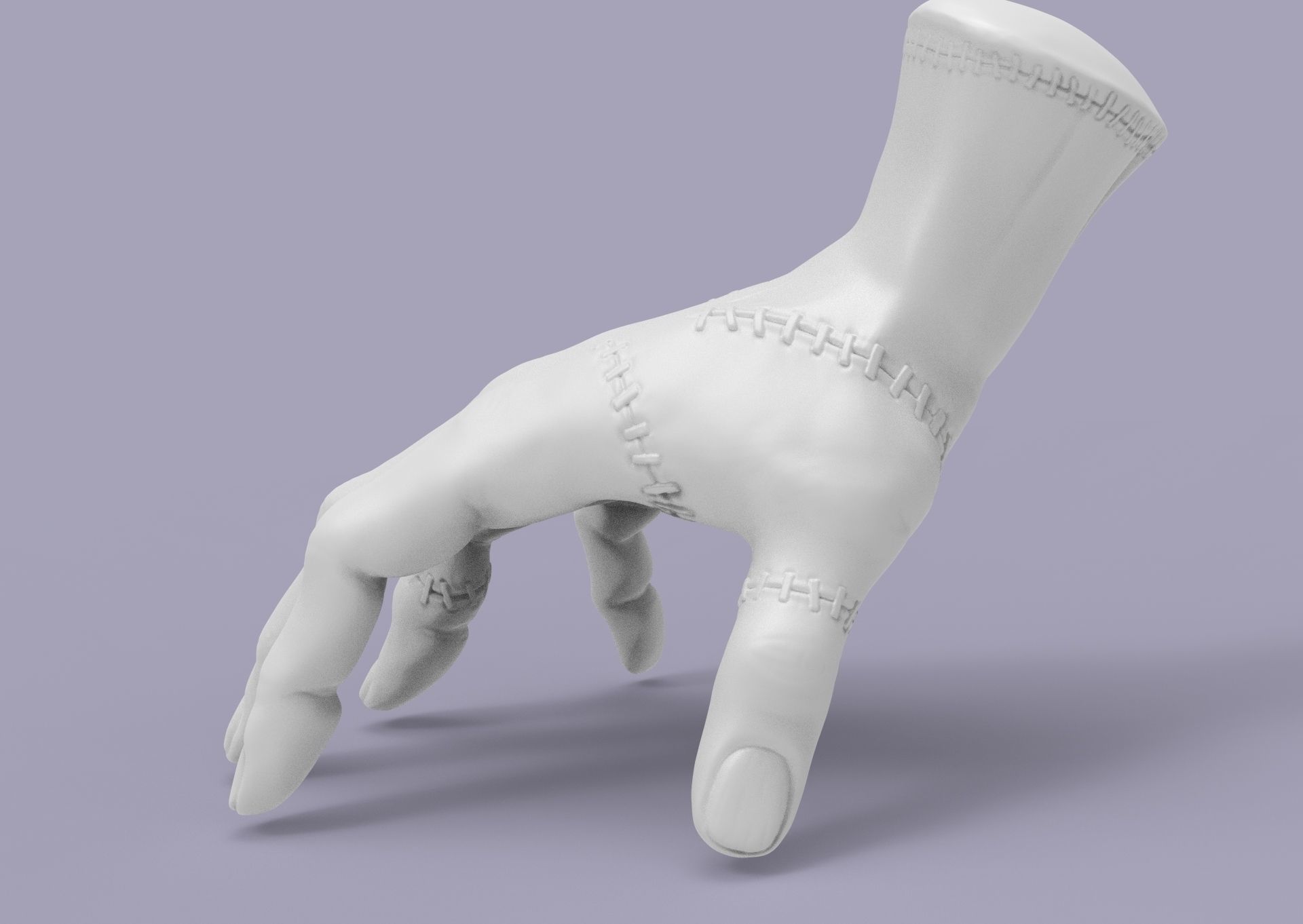 Thing Addams 3D print model_7