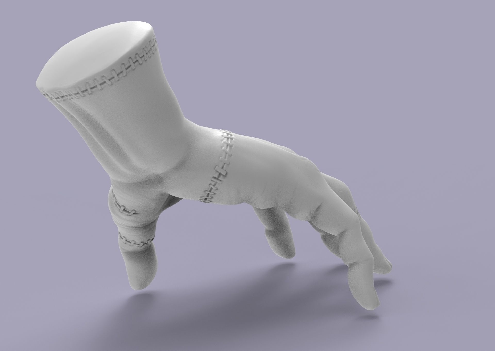 Thing Addams 3D print model_13