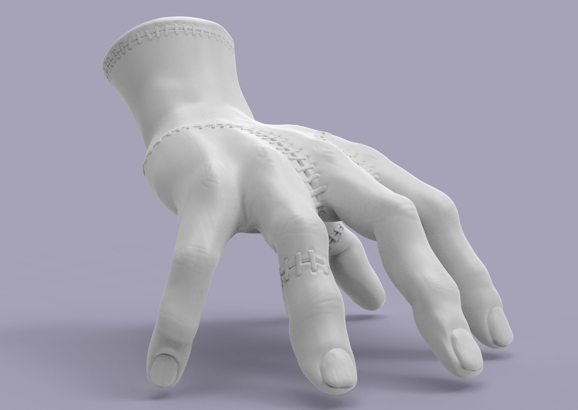 Thing Addams 3D print model_16