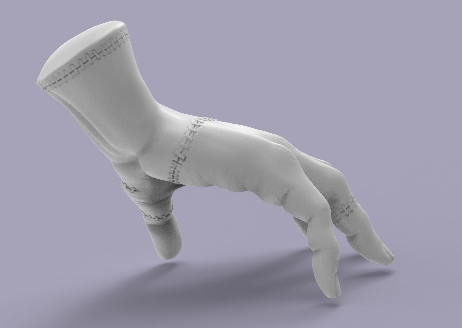 Thing Addams 3D print model_15
