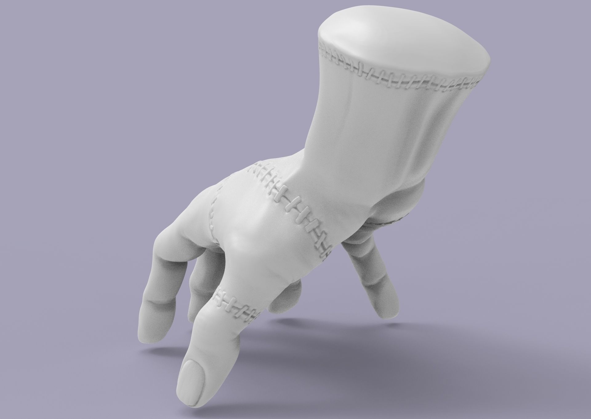 Thing Addams 3D print model_10