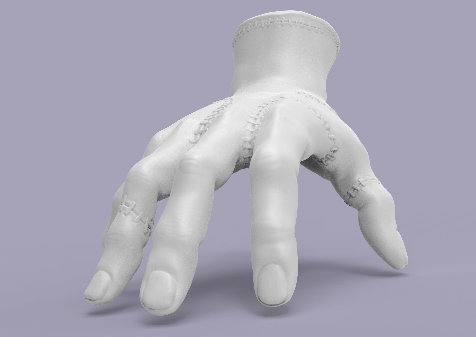 Thing Addams 3D print model_9